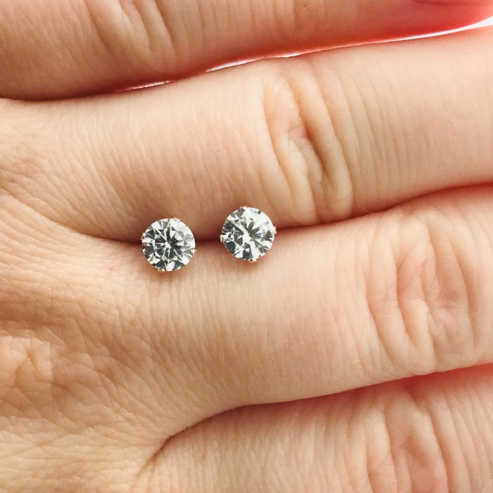 Sterling Silver Stud Earrings ♡